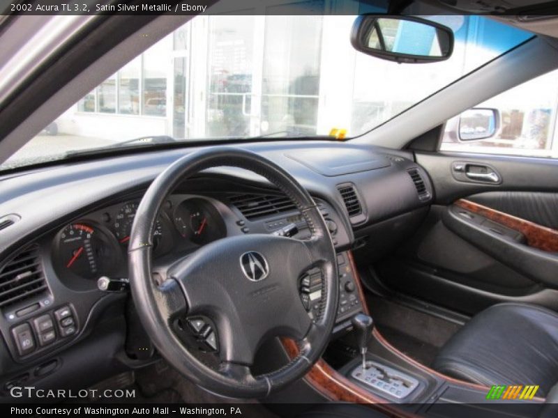 Satin Silver Metallic / Ebony 2002 Acura TL 3.2