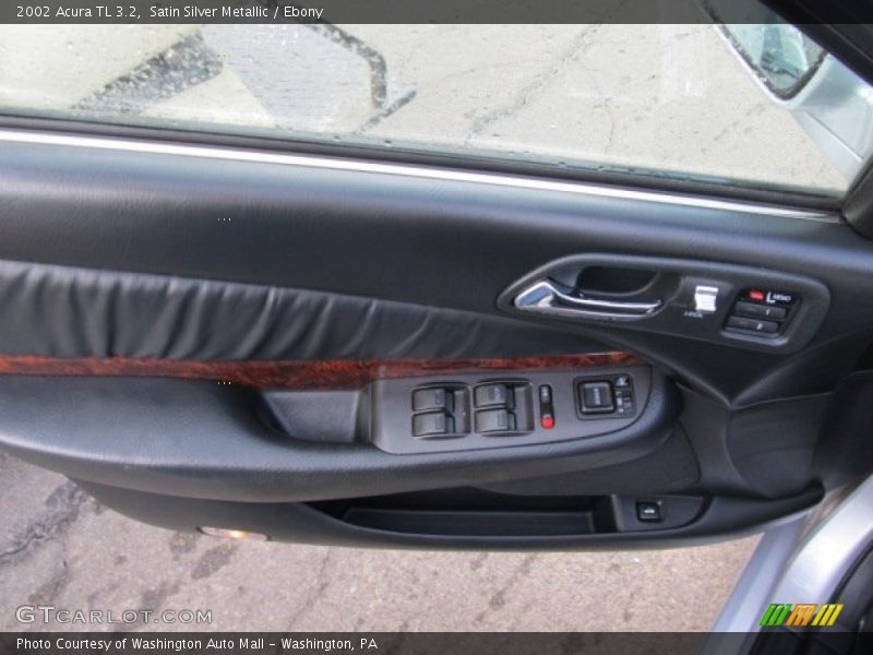 Satin Silver Metallic / Ebony 2002 Acura TL 3.2