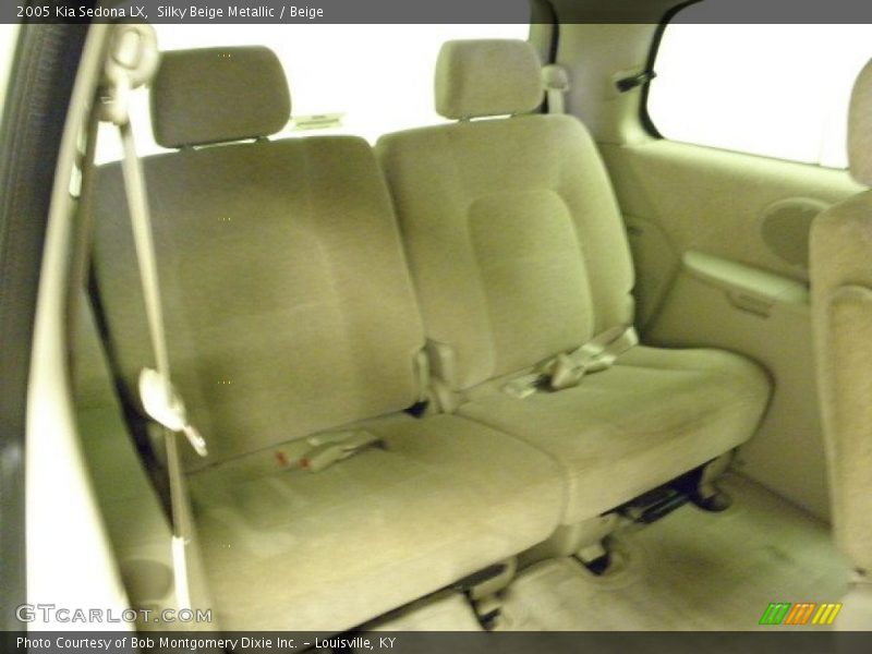 Silky Beige Metallic / Beige 2005 Kia Sedona LX