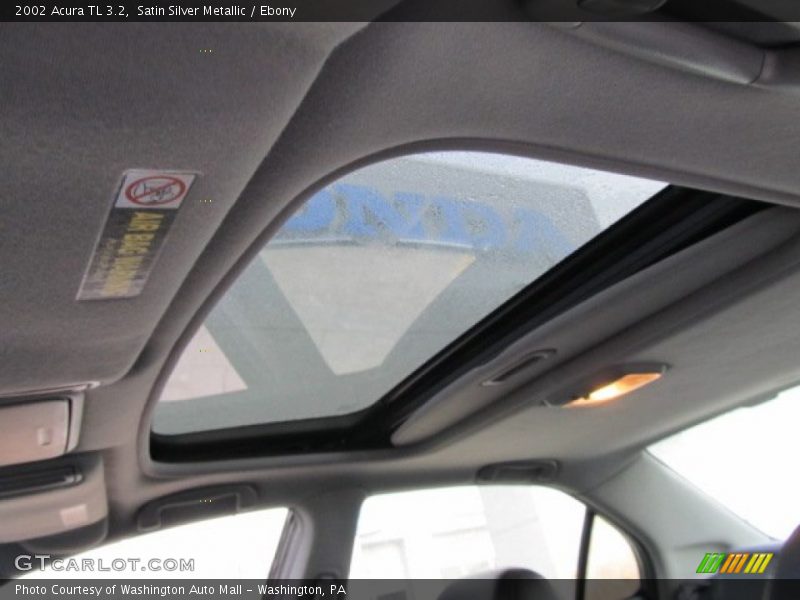 Satin Silver Metallic / Ebony 2002 Acura TL 3.2