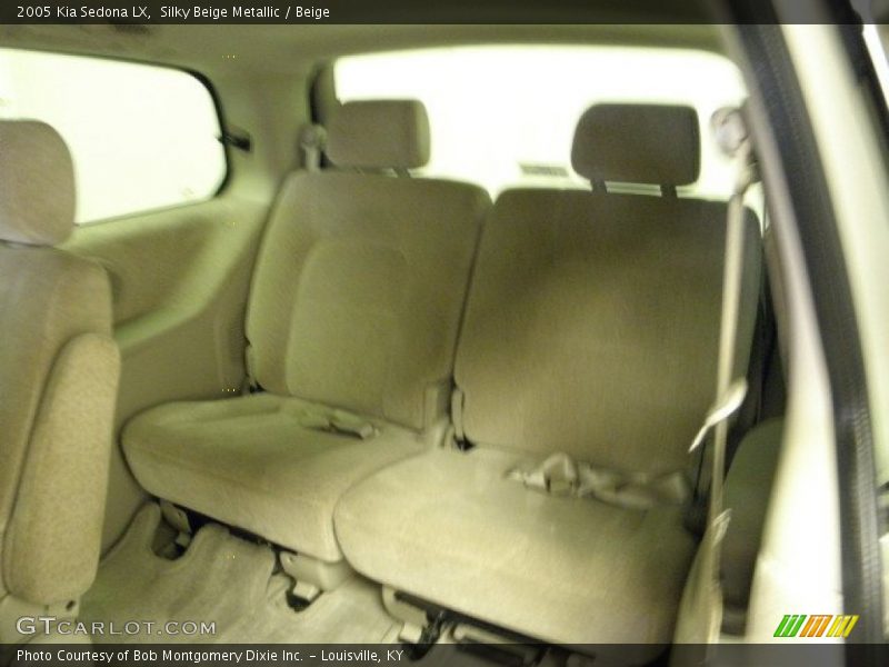 Silky Beige Metallic / Beige 2005 Kia Sedona LX