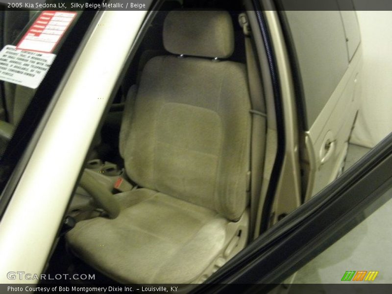 Silky Beige Metallic / Beige 2005 Kia Sedona LX