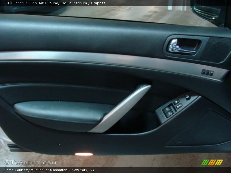 Liquid Platinum / Graphite 2010 Infiniti G 37 x AWD Coupe