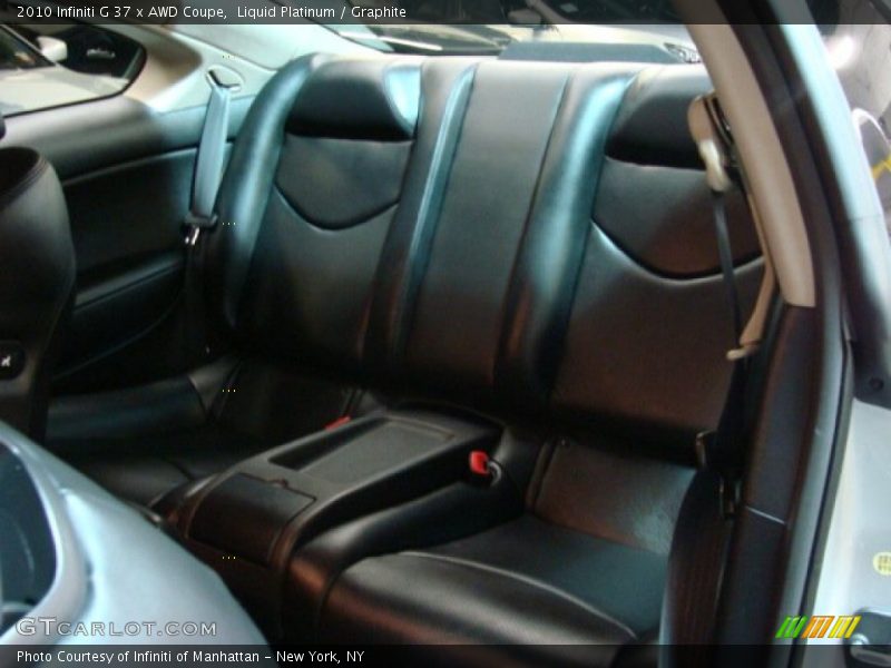 Liquid Platinum / Graphite 2010 Infiniti G 37 x AWD Coupe