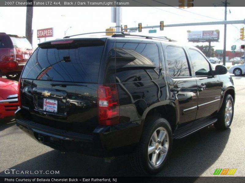 Black / Dark Titanium/Light Titanium 2007 Chevrolet Tahoe LTZ 4x4
