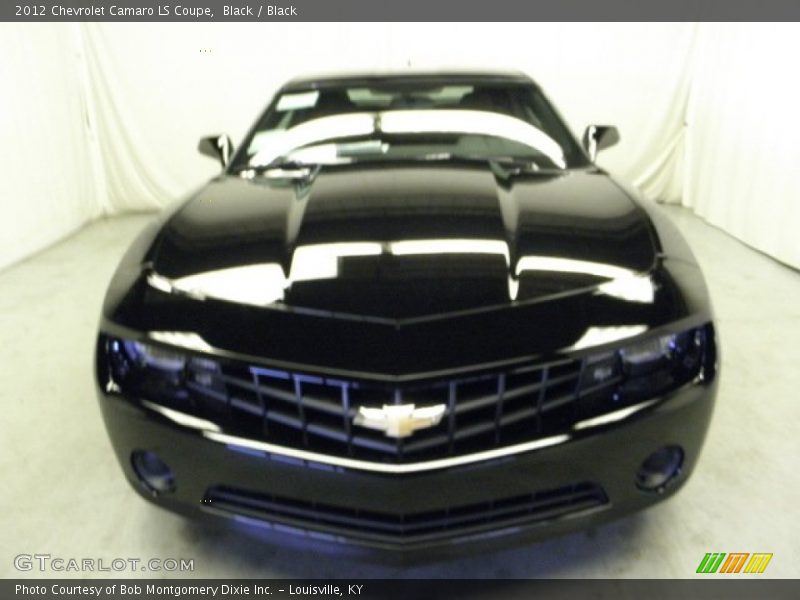 Black / Black 2012 Chevrolet Camaro LS Coupe