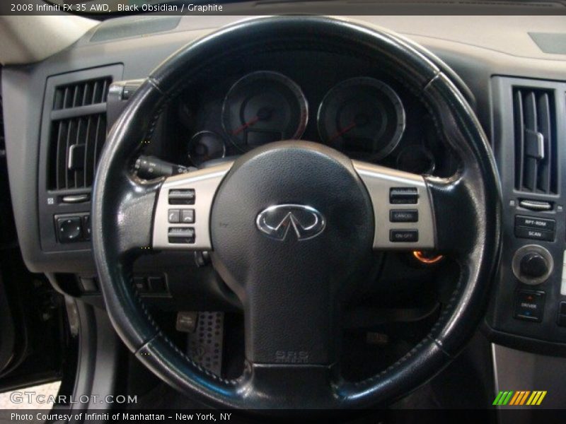 Black Obsidian / Graphite 2008 Infiniti FX 35 AWD