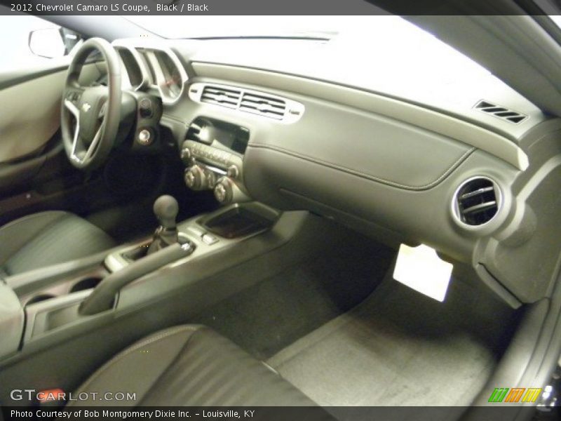 Black / Black 2012 Chevrolet Camaro LS Coupe