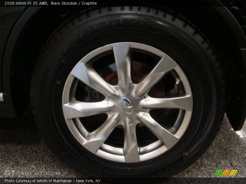 Black Obsidian / Graphite 2008 Infiniti FX 35 AWD