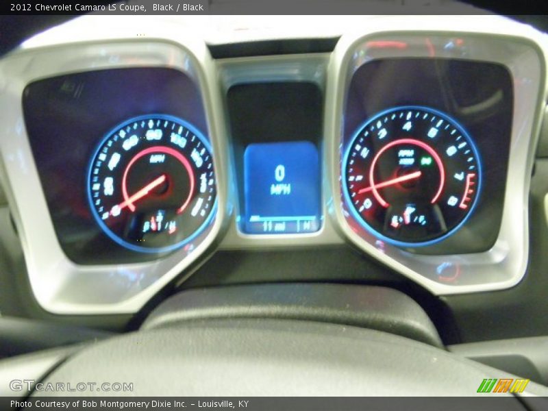 Black / Black 2012 Chevrolet Camaro LS Coupe