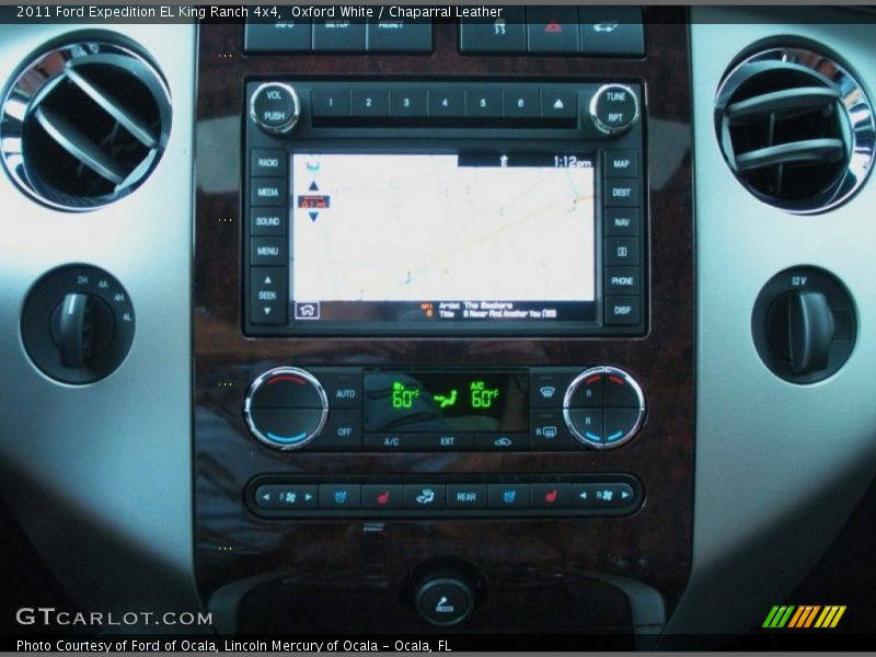 Oxford White / Chaparral Leather 2011 Ford Expedition EL King Ranch 4x4