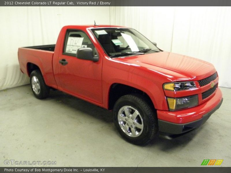 Victory Red / Ebony 2012 Chevrolet Colorado LT Regular Cab