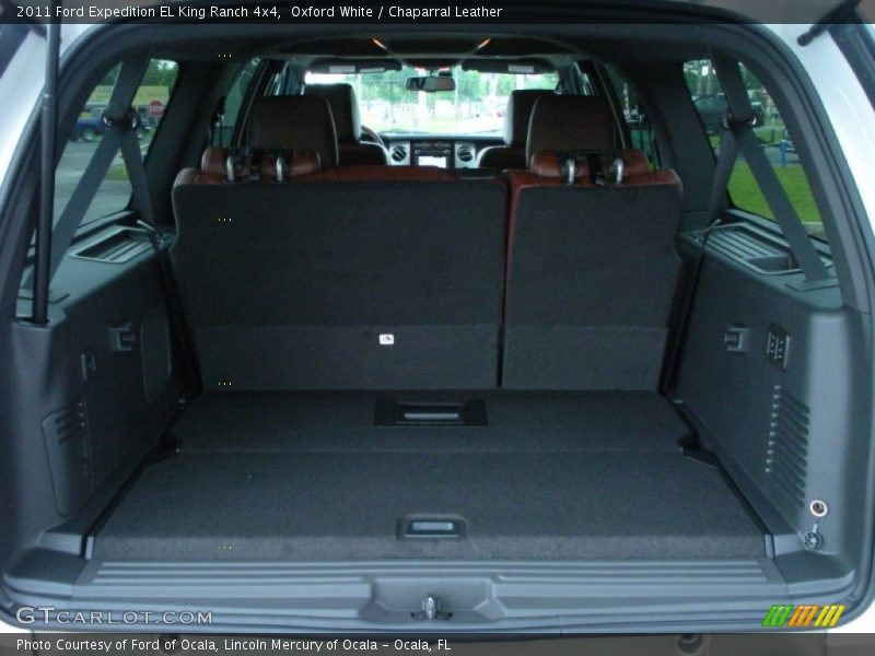 Oxford White / Chaparral Leather 2011 Ford Expedition EL King Ranch 4x4