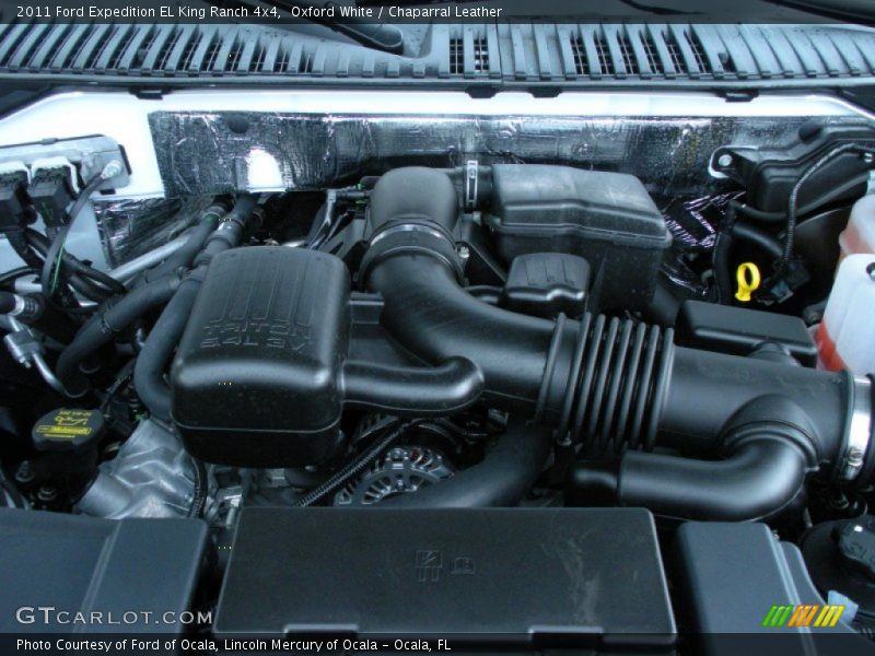 Oxford White / Chaparral Leather 2011 Ford Expedition EL King Ranch 4x4