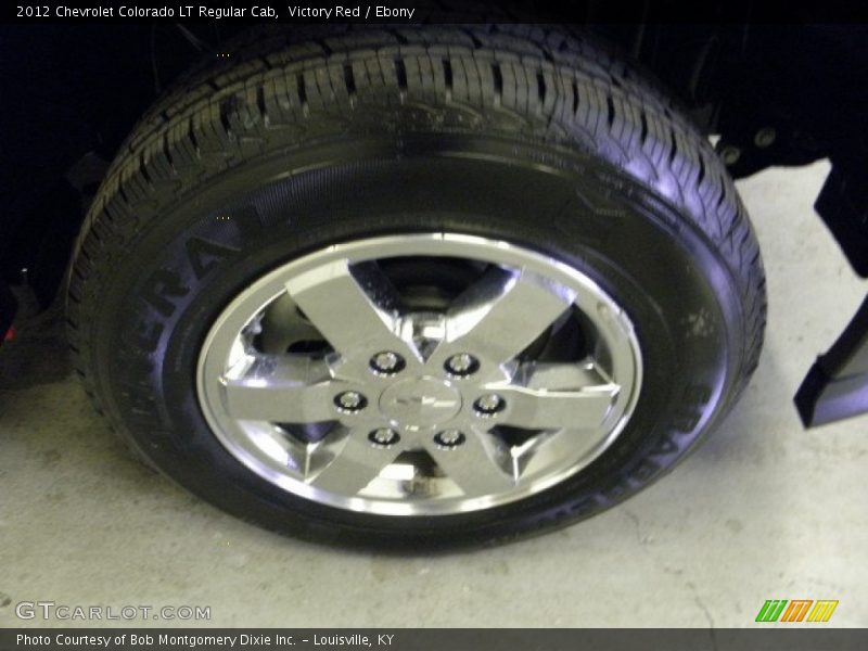 Victory Red / Ebony 2012 Chevrolet Colorado LT Regular Cab