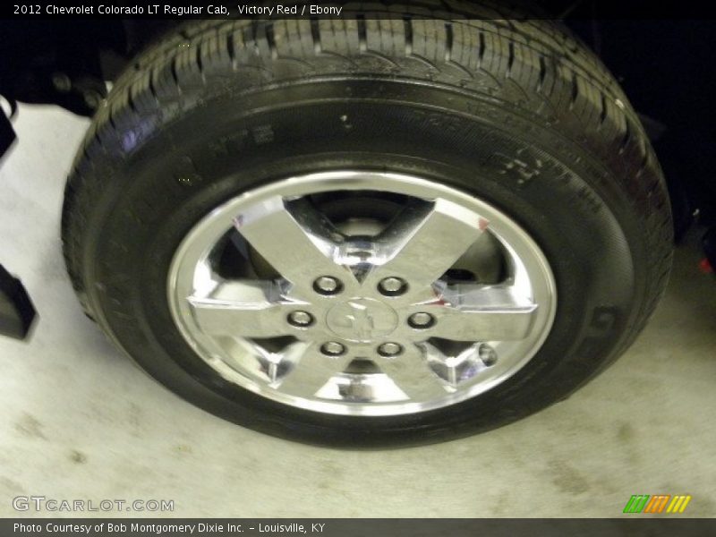 Victory Red / Ebony 2012 Chevrolet Colorado LT Regular Cab