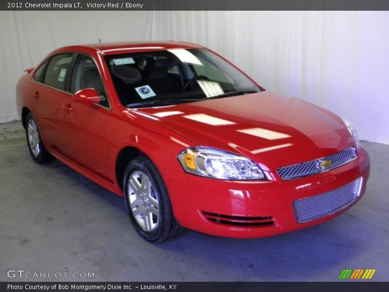 Victory Red / Ebony 2012 Chevrolet Impala LT
