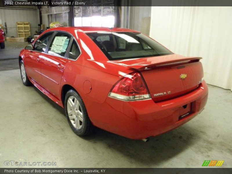 Victory Red / Ebony 2012 Chevrolet Impala LT