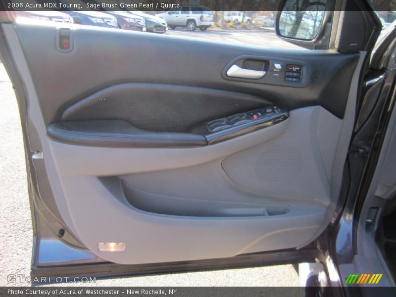 Sage Brush Green Pearl / Quartz 2006 Acura MDX Touring