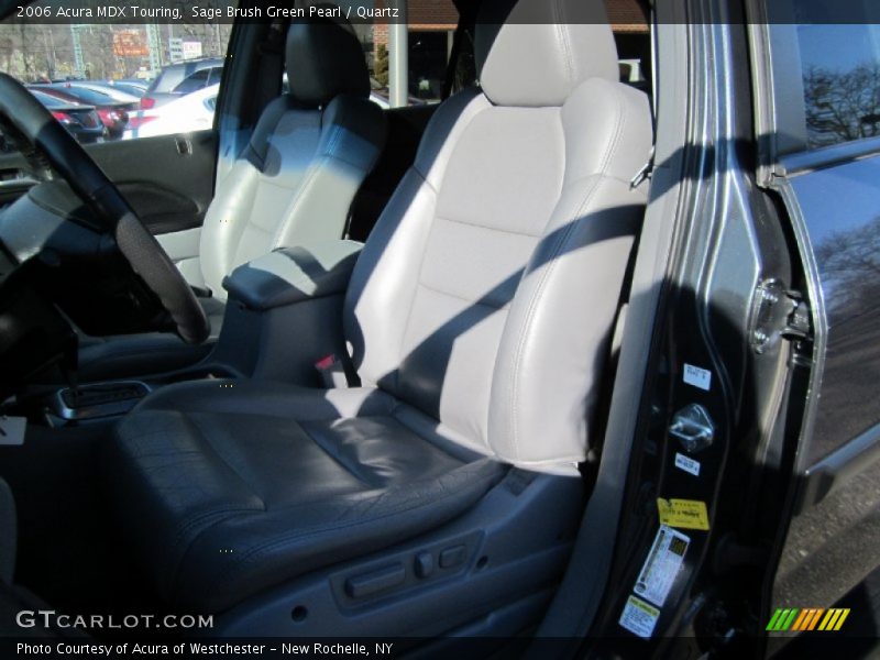 Sage Brush Green Pearl / Quartz 2006 Acura MDX Touring