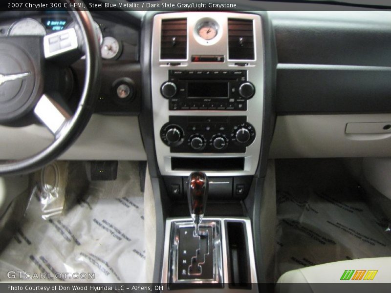Steel Blue Metallic / Dark Slate Gray/Light Graystone 2007 Chrysler 300 C HEMI