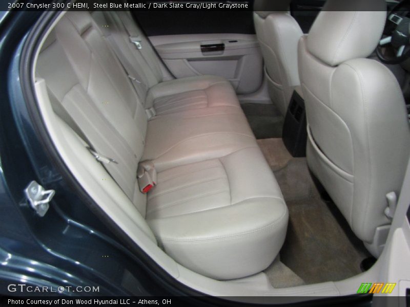 Steel Blue Metallic / Dark Slate Gray/Light Graystone 2007 Chrysler 300 C HEMI