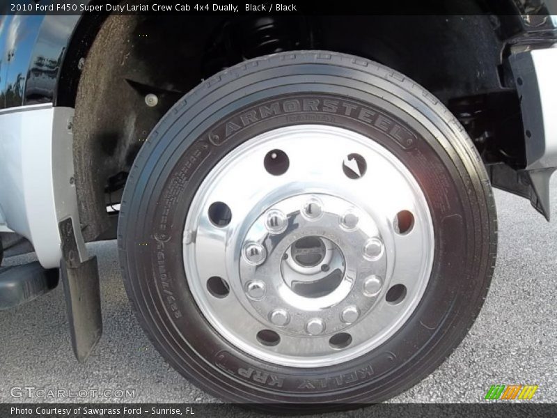 Black / Black 2010 Ford F450 Super Duty Lariat Crew Cab 4x4 Dually