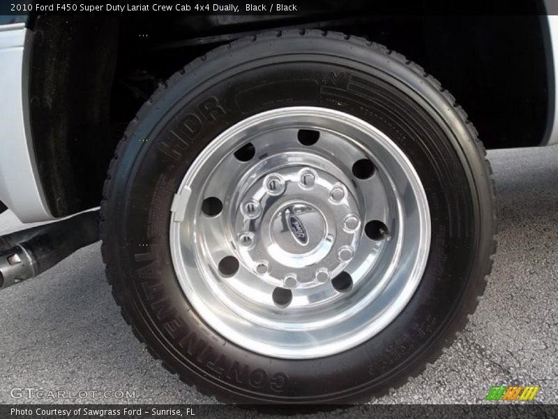 Black / Black 2010 Ford F450 Super Duty Lariat Crew Cab 4x4 Dually