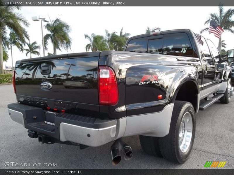 Black / Black 2010 Ford F450 Super Duty Lariat Crew Cab 4x4 Dually