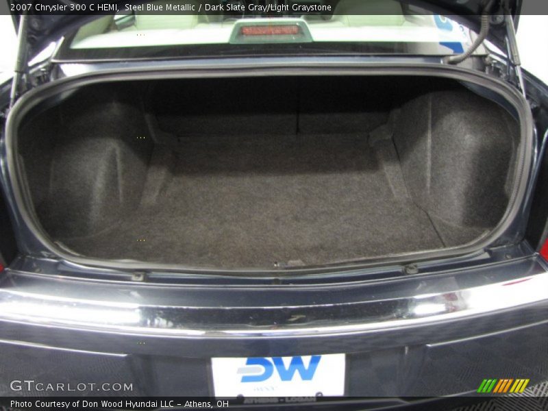 Steel Blue Metallic / Dark Slate Gray/Light Graystone 2007 Chrysler 300 C HEMI