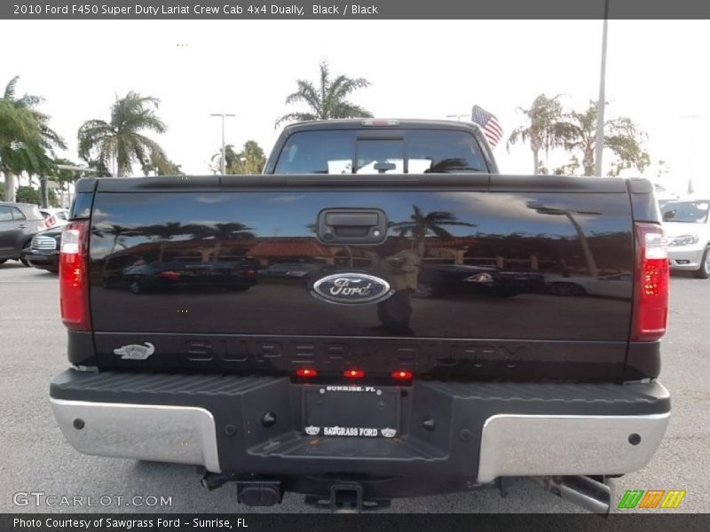Black / Black 2010 Ford F450 Super Duty Lariat Crew Cab 4x4 Dually