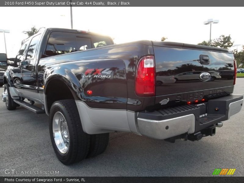 Black / Black 2010 Ford F450 Super Duty Lariat Crew Cab 4x4 Dually