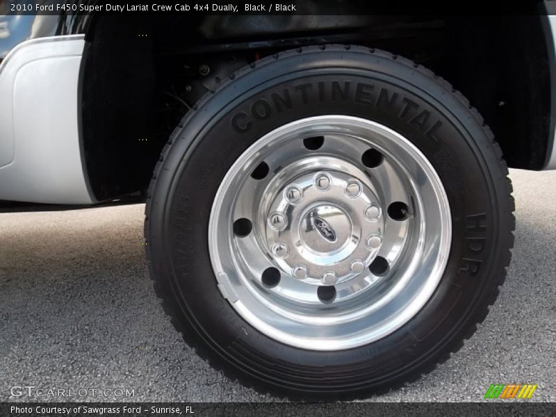 Black / Black 2010 Ford F450 Super Duty Lariat Crew Cab 4x4 Dually