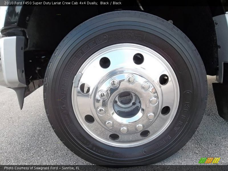 Black / Black 2010 Ford F450 Super Duty Lariat Crew Cab 4x4 Dually