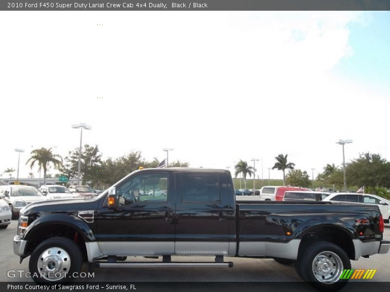 Black / Black 2010 Ford F450 Super Duty Lariat Crew Cab 4x4 Dually