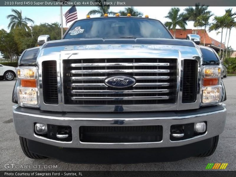 Black / Black 2010 Ford F450 Super Duty Lariat Crew Cab 4x4 Dually