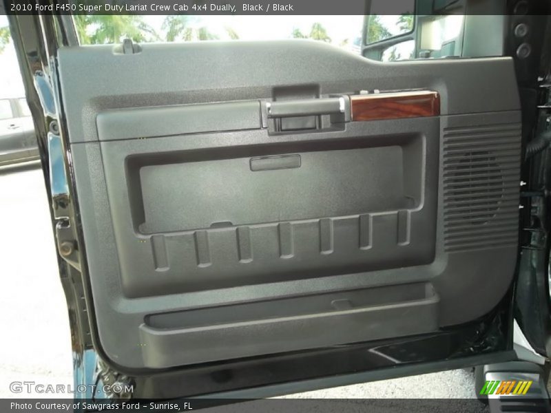 Black / Black 2010 Ford F450 Super Duty Lariat Crew Cab 4x4 Dually