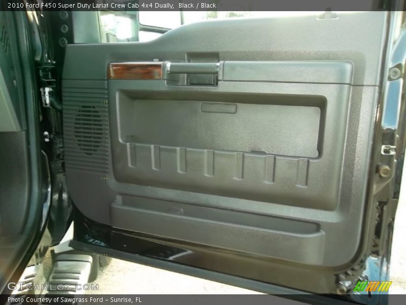 Black / Black 2010 Ford F450 Super Duty Lariat Crew Cab 4x4 Dually