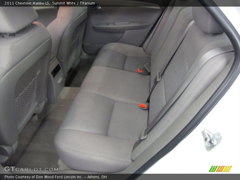 Summit White / Titanium 2011 Chevrolet Malibu LS