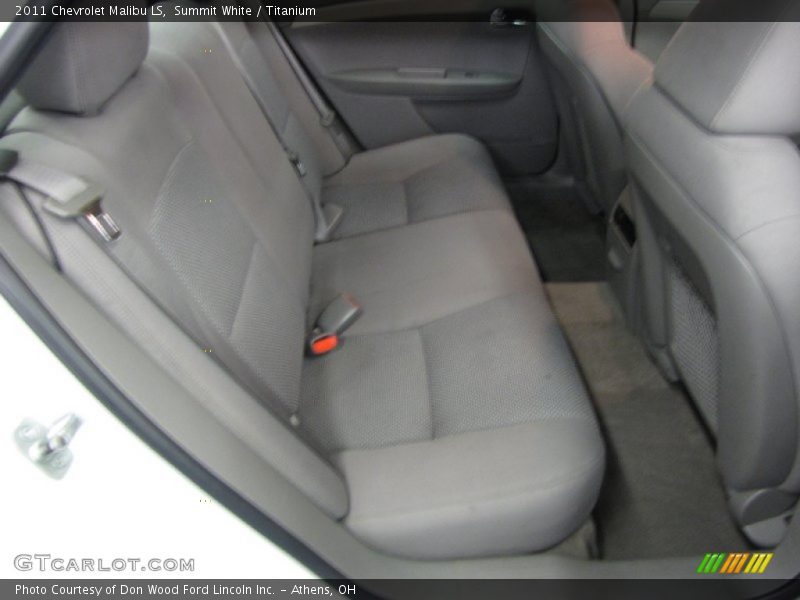 Summit White / Titanium 2011 Chevrolet Malibu LS