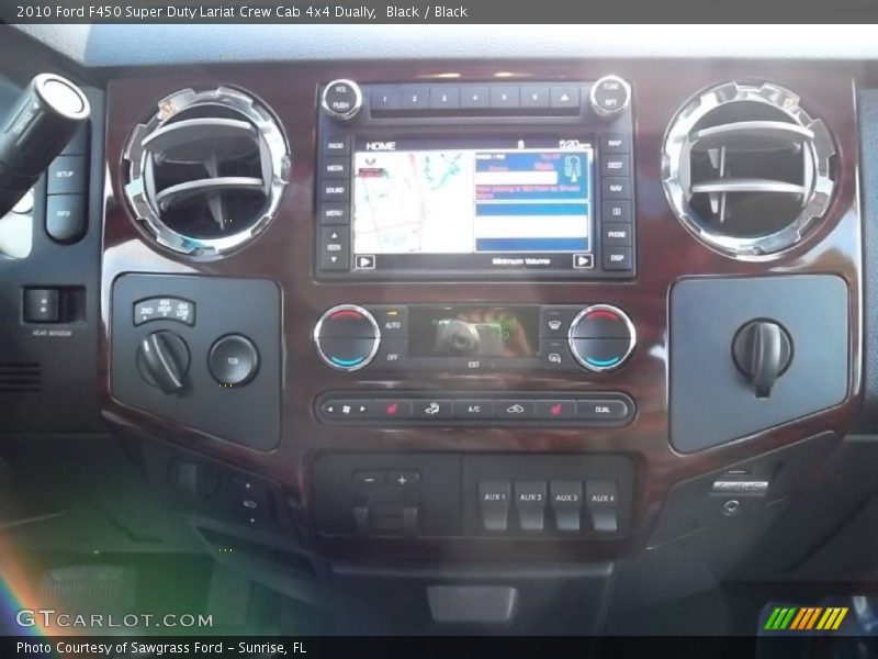 Black / Black 2010 Ford F450 Super Duty Lariat Crew Cab 4x4 Dually
