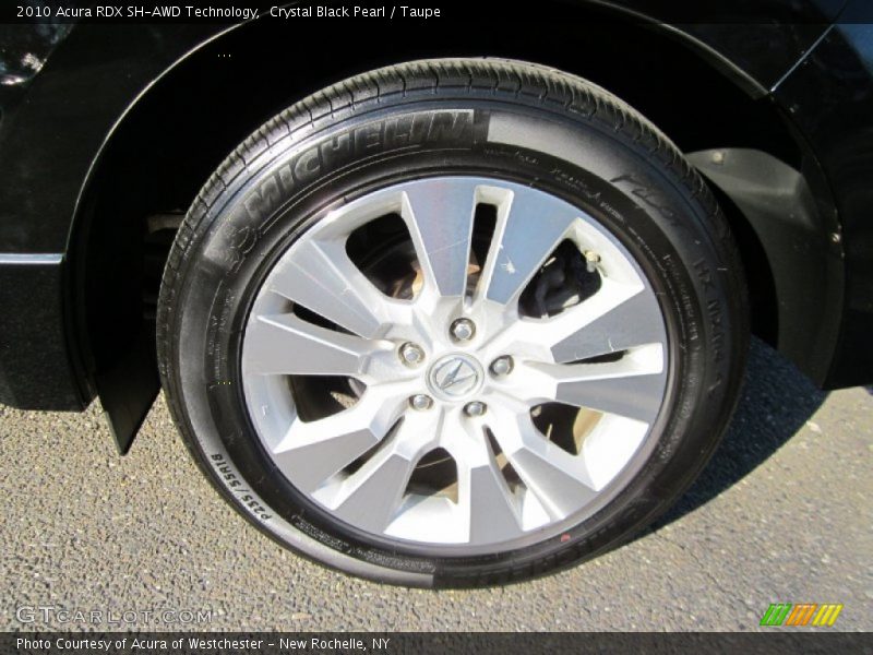 Crystal Black Pearl / Taupe 2010 Acura RDX SH-AWD Technology