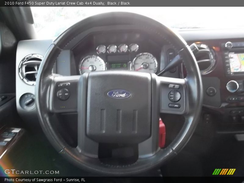 Black / Black 2010 Ford F450 Super Duty Lariat Crew Cab 4x4 Dually