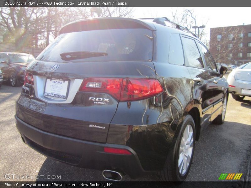 Crystal Black Pearl / Taupe 2010 Acura RDX SH-AWD Technology