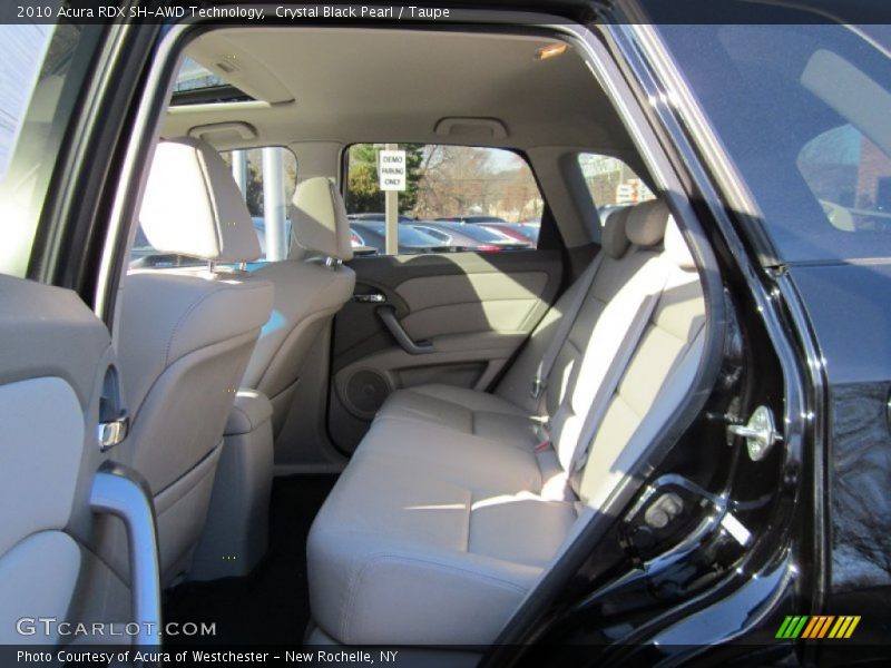 Crystal Black Pearl / Taupe 2010 Acura RDX SH-AWD Technology