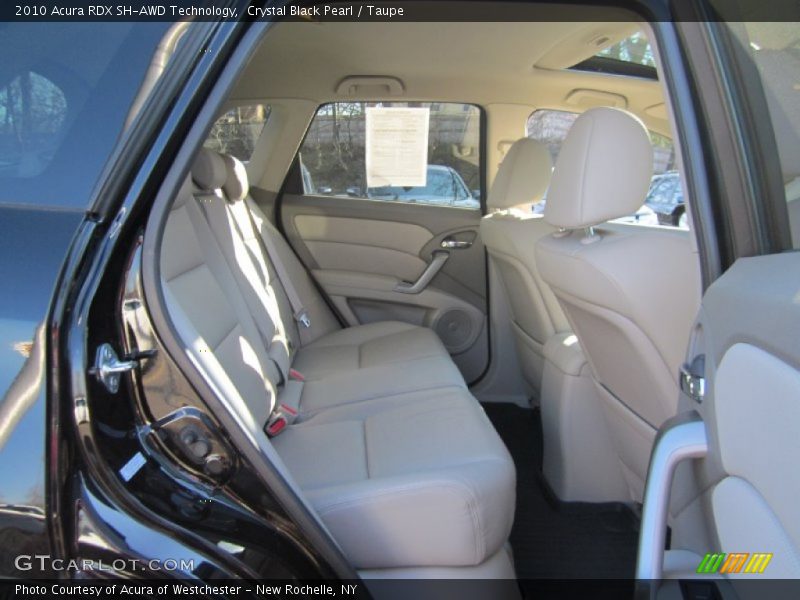 Crystal Black Pearl / Taupe 2010 Acura RDX SH-AWD Technology