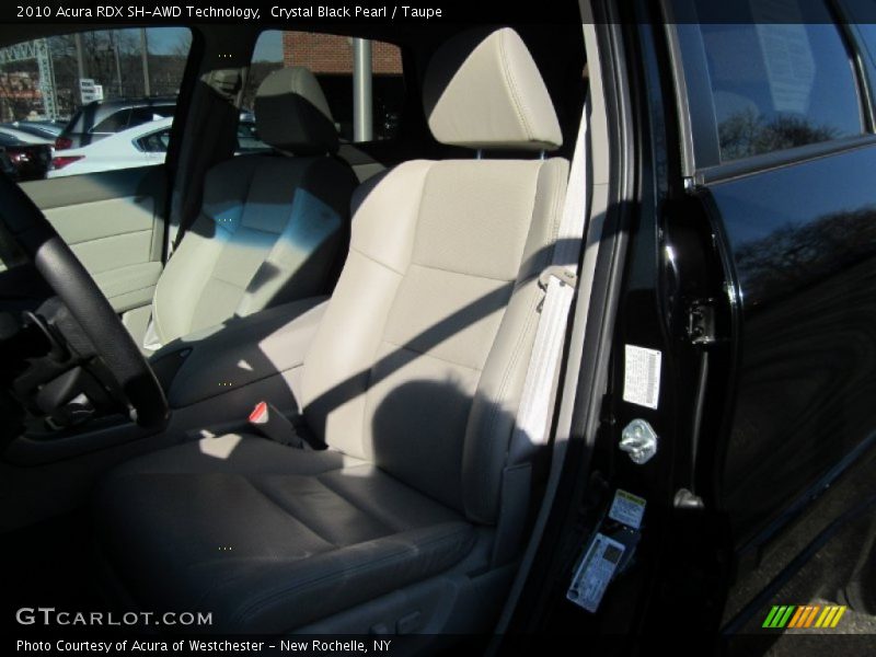 Crystal Black Pearl / Taupe 2010 Acura RDX SH-AWD Technology