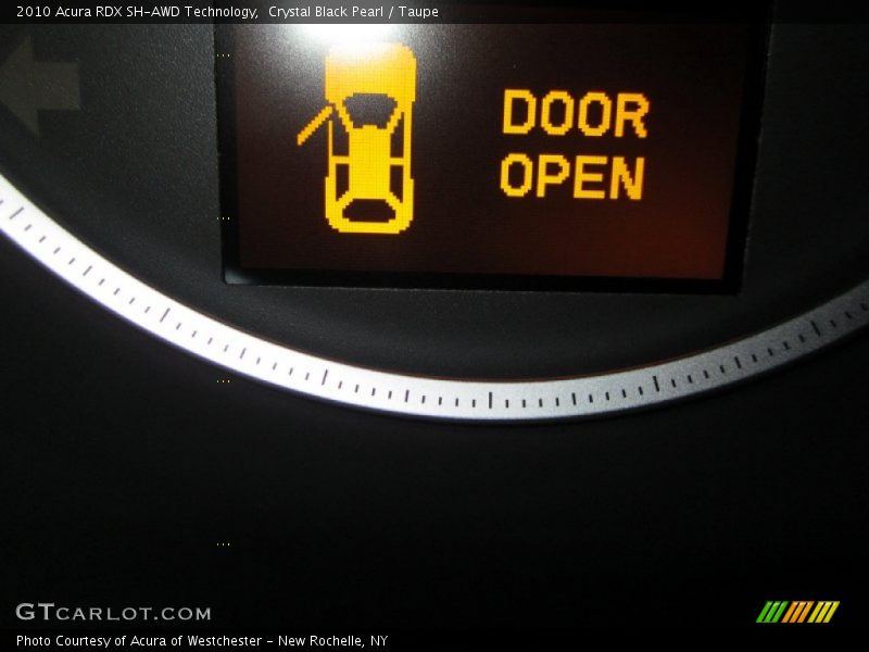 Crystal Black Pearl / Taupe 2010 Acura RDX SH-AWD Technology