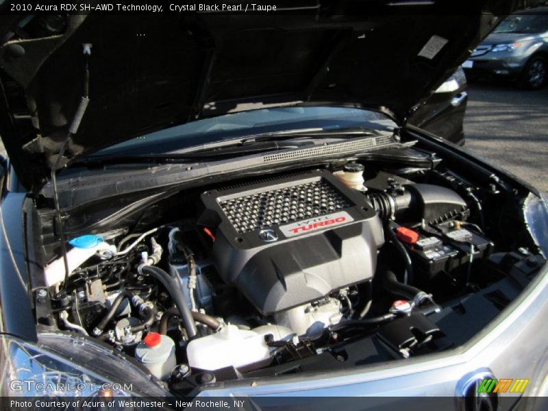 Crystal Black Pearl / Taupe 2010 Acura RDX SH-AWD Technology