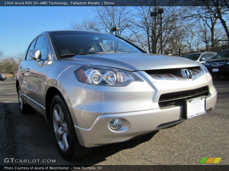Palladium Metallic / Ebony 2009 Acura RDX SH-AWD Technology